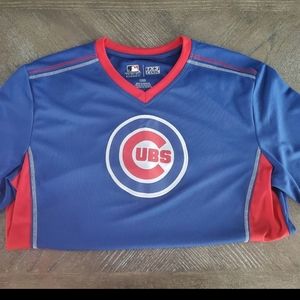 MLB Cubs Baseball Shirt Size Large